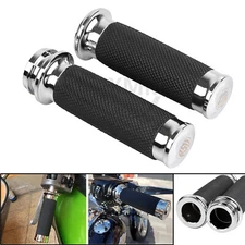 1" RSD Electronic Throttle Handlebar Hand Grips Fit For Harley Road King Softail