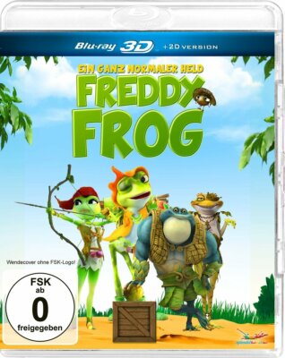 Freddy Frog - Ein ganz normaler Held - 3D BLU-RAY/NEU/OVP