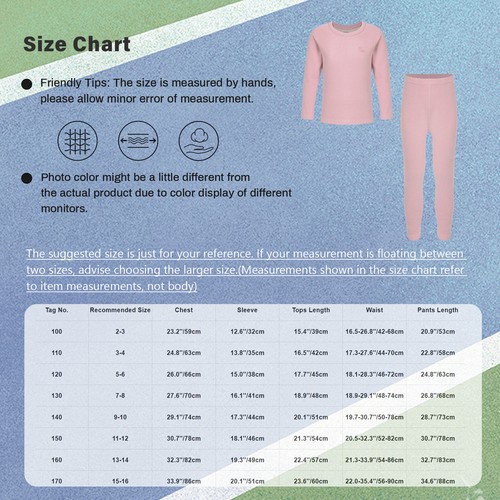 Kids Boys Girl's Shirt With Pants Set Long Sleeve Sleepwear Holiday Warm Sport - Picture 15 of 89