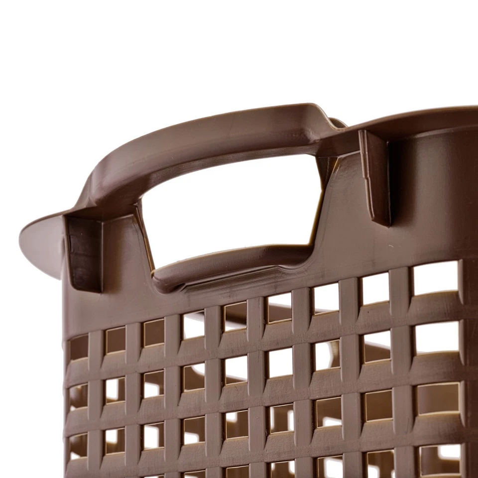 5x Obstkorb 25L Gartenkorb lebensmittelecht stapelbar Erntekörbe Kartoffelkorb - Bild 2 von 4