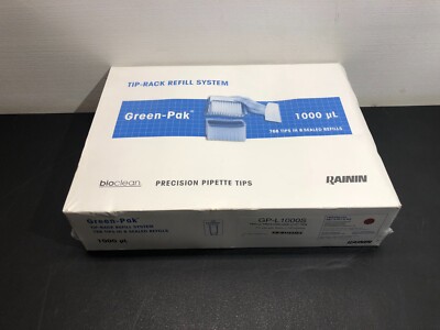 Rainin Green-Pak Tip-Rack Refill System 1000uL Presterilized LTS Tips GP-L1000S