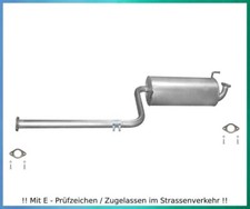 Mittelschalldämpfer für Hyundai Atos / Atos Prime 1.0 1.1 Auspuff Dichtung