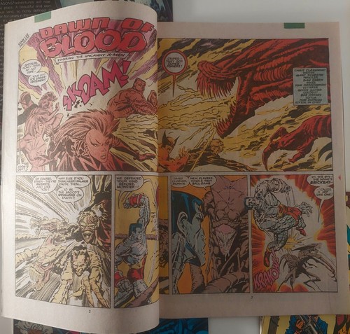 Uncanny X-Men Lot (4 Comics) - 228, 233, 235, & 236 Brood & Fall Of The Mutants - Bild 6 von 12
