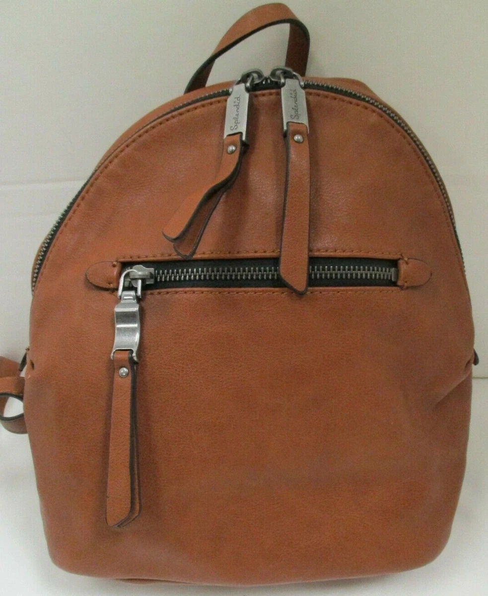 Zip around top back detail backpack