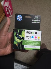 HP 950XL 951 Ink Cartridge Set C2P01FN CN045AN CR314CN Genuie OEM Retail Box