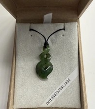 Natural New Zealand Jade Pendant Adjustable Cord