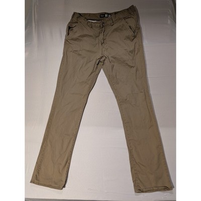 BKE Casual Mens Jake 34R Straight Khaki Chino Pants 31 IN Inseam