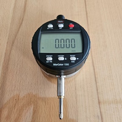 Mahr Marcator 1086 Digitale Messuhr | 0,001 mm | inkl. Datenkabel, & Anleitu