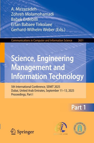 Science, Engineering Management And Information Technology, A. Mirzazadeh-image