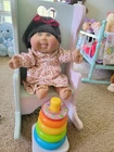 Vintage Cabbage Patch Kid 2013 OAA  Braces  AA Beautiful Girl  14 In. PONY  CUTE