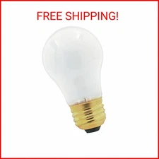 Seneca River Trading Universal Frosted Appliance Light Bulb, 40 Watt Incandescen
