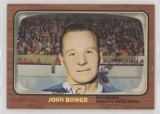 2002-03 Topps Heritage Toronto Maple Leafs Reprint Johnny Bower #TML-JB HOF 0o5