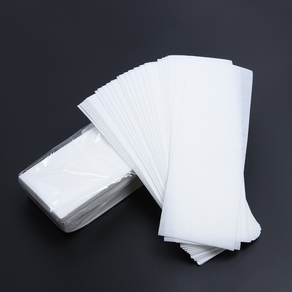 Lo último Tiras de papel para el cabello Almohadilla para piernas Remoción de cera Paño Accesorios Herramienta de maquillaje no tejida