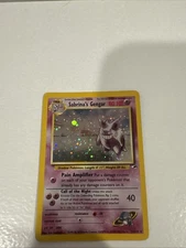 Pokémon TCG Sabrina's Gengar Holo Rare Card 14/132 Gym Heroes