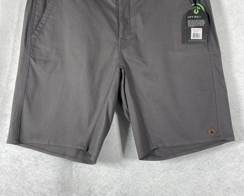 Pantalones Cortos Hippytree Scout Para Hombre Grandes Gris División Nómada Mezcla de Algodón Nuevos - Imagen 4 de 13