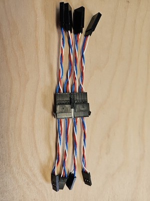 4 In 1  Multi Multiple Servo Connector One Click Locking Quick Wing Connection