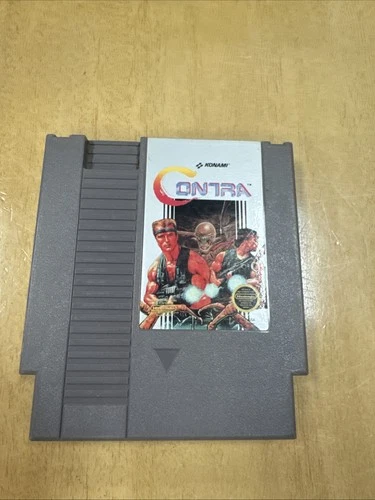 Konami Contra Nintendo NES Shooter Action & Adventure Game Cartridge