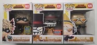 3 FUNKO POP MY HERO ACADEMIA 803 BAKUGO SUMMER 820 MR COMPRESS 920 PRESENT MIC