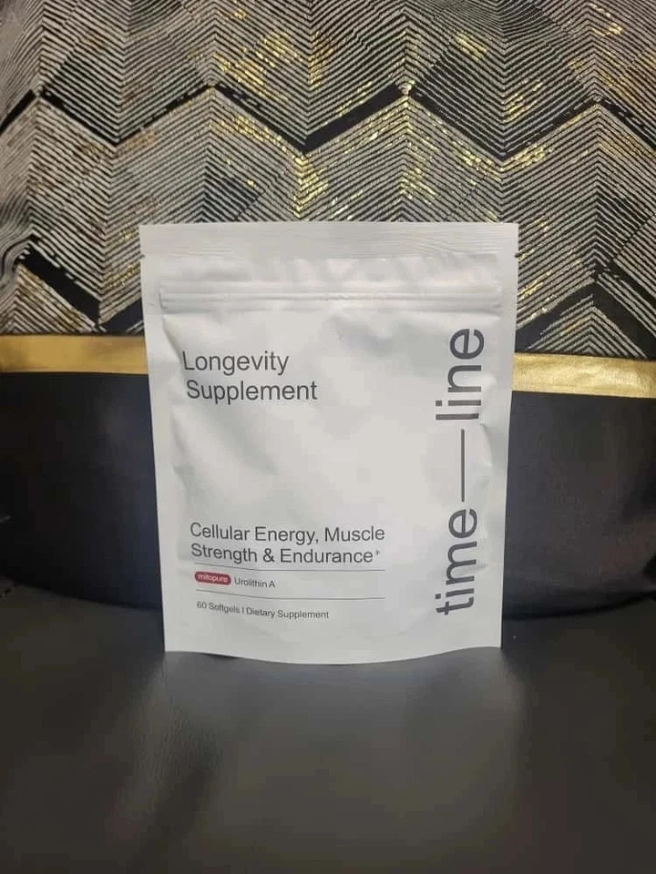 2 Pack of Time-Line Longevity Supplement Mitopure Urolithin A 60 Softgels New!!! - Image 3 of 4