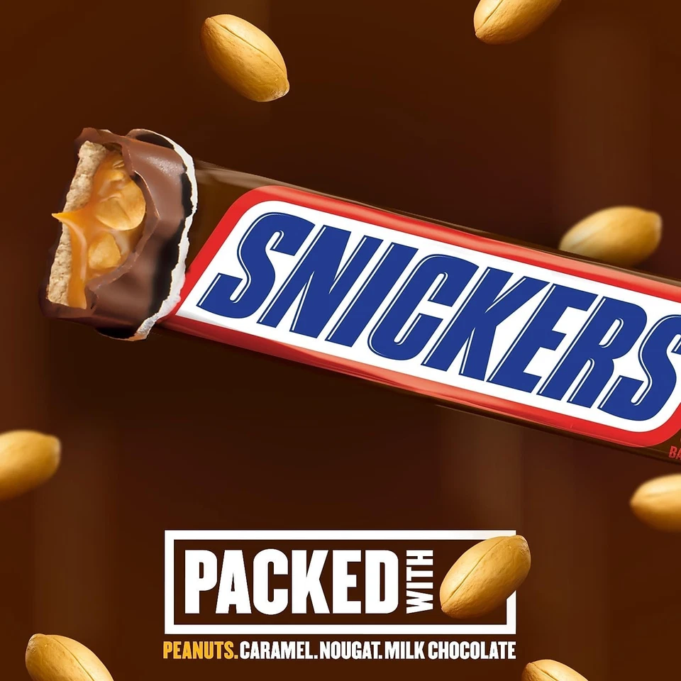 (48) SNICKERS Candy Bars 1.86oz (1 NEW BOX) - Best By: AUGUST 2026 - Image 4 of 4