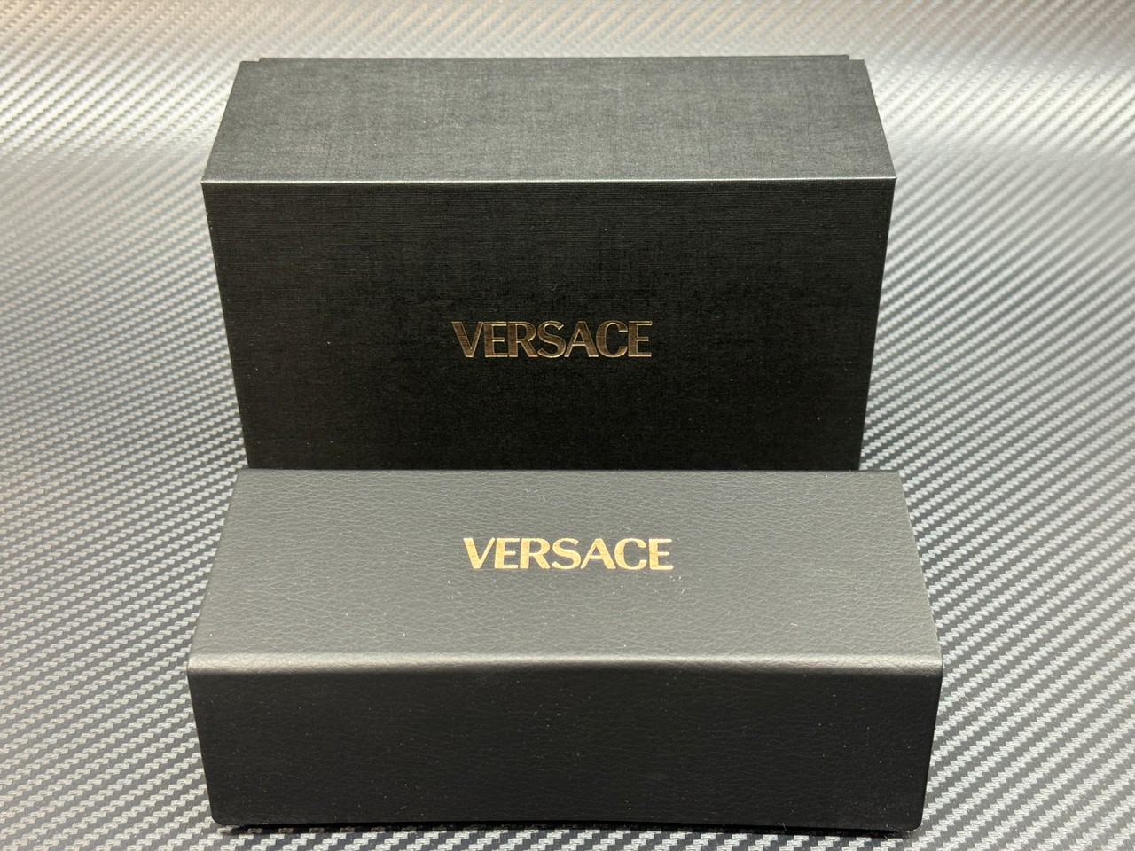 VERSACE VE4490U GB1 87 Black Grey Men's 55 mm Sunglasses thumbnail 5