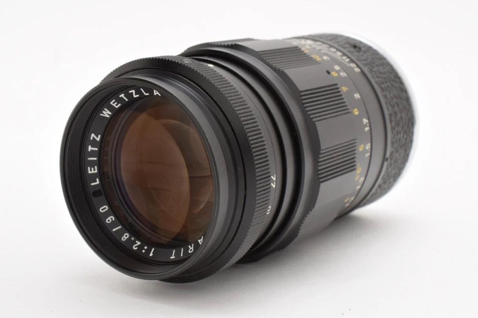 Lente negra Leica Leitz Elmarit M 90 mm f/2,8 E39 [casi como nueva+++] de JAPÓN Foto 4 de 4