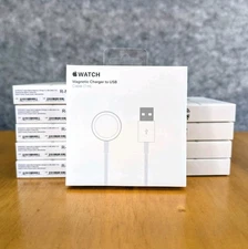 Lot of 10 Genuine Apple Watch Magnetic Charger USB Cable (1m) A2255 - OEM New