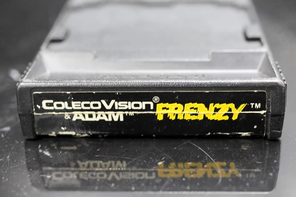 FRENZY - COLECOVISION - STERN ELECTRONICS - 1984 - TESTED - CARTRIDGE ONLY - Image 2 of 2