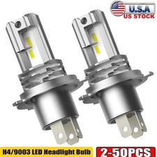 AUXITO 9003 H4 LED Headlight Bulb Kit 10000LM Hi/LoBeam Super Bright White 2-50X