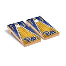 Cornhole Board Set University Of Pittsburgh Panthers Regulation Size Wood