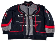 Jeff Hamilton Dodge Challenger Racing Jacket Men's Size 2XL