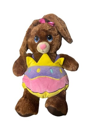 Build A Bear Chocolate Bunny Sweet Treats Rabbit Plush Stuffed Egg Suit Easter