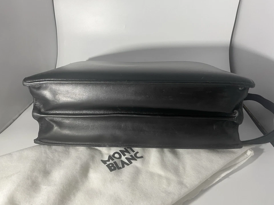 Montblanc Meisterstuck Briefcase With Lock and Removable Strap - Image 3 of 4