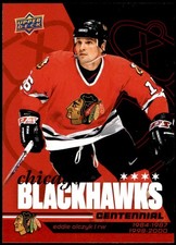 Eddie Olczyk 63 2025-26 Upper Deck Chicago Blackhawks 100th Anniversary Set
