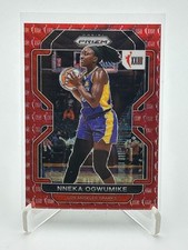 Nneke Ogwumike 2022 Panini Prizm WNBA Ruby wave card W25 Logo parallel Sparks