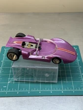 1/24 COX Cucaracha Slot Car Purple Tested Runs