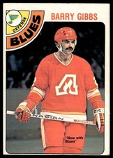 1978-79 O-Pee-Chee Barry Gibbs St. Louis Blues #390