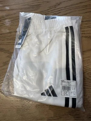 NWT Adidas Tiro23 Boys/Girls Soccer Football Jogger Pants White Size S - Image 1 of 4