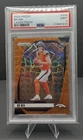 2024 Prizm Bo Nix #309 Orange Lazer Rookie Psa 9