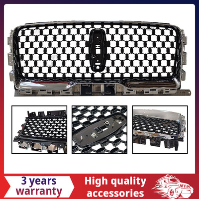 Front Grille&Outer Frame Surround Full Chrome For Lincoln Navigator 2022-2025