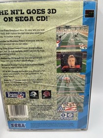 Joe Montana's NFL Football (Sega CD, 1993) Cib Good