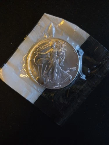 2002 American Eagle Silver Dollar-Uncirculated