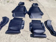 Bmw Recaro E21 E10 320is Upholstery Seat Kit 2 Oem German Vinyl Marine Blu New Bmw Recaro E21 E10 320is Upholstery Seat Kit 2 Oem German Vinyl Marine Blu New