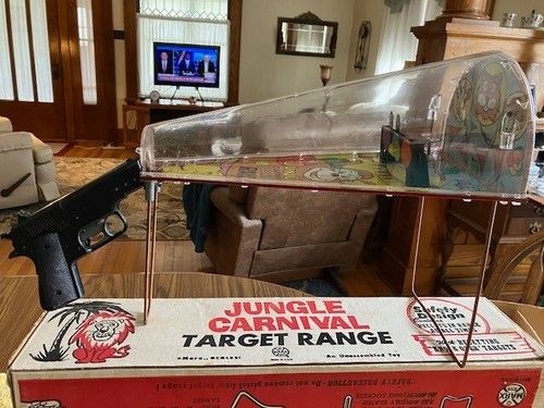 Vintage MARX Jungle Carnival Target Range G-165 Original Box 1971 Read - Picture 5 of 5