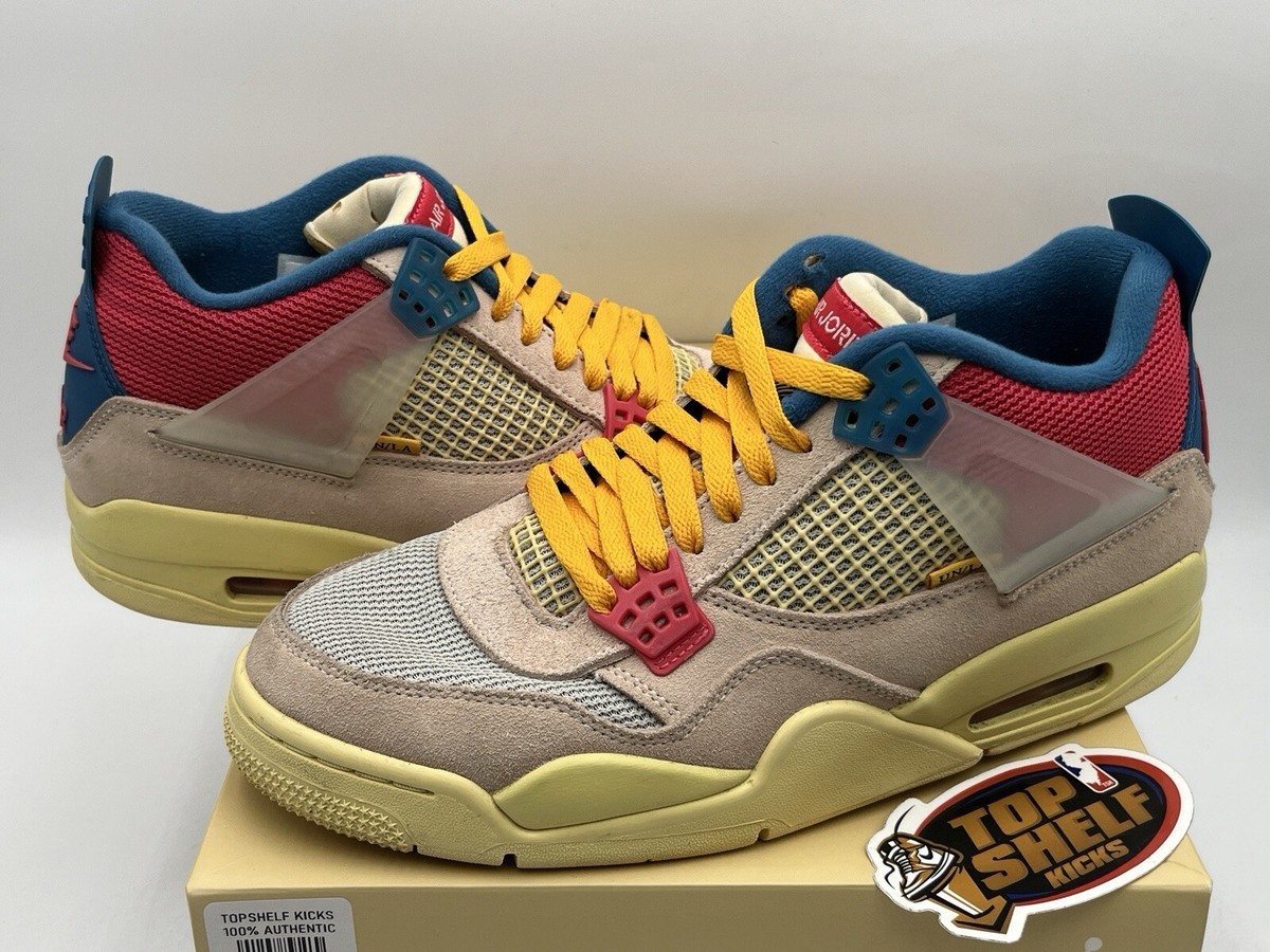 Jordan 4 Retro Union Ice Authentic The Jordan 4 Union “Guava Ice” is a standout sneaker that  main image 4