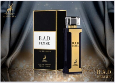 Bad Femme EDP Perfume By Maison Alhambra 100 ML Super Rich UAE Version 