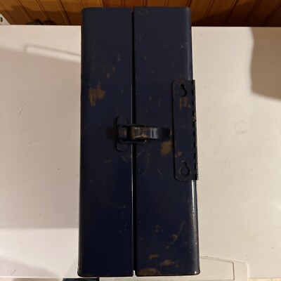 Vintage 1970s Johnson & Johnson Industrial First Aid Kit Metal Box