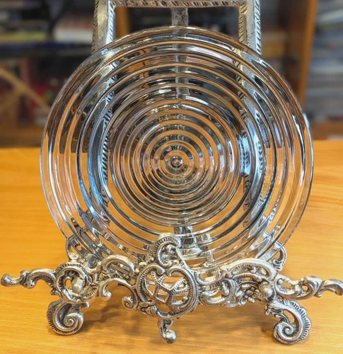 Discontinued Anchor Hocking 8" Salad Plate Manhattan Clear Depression Glass