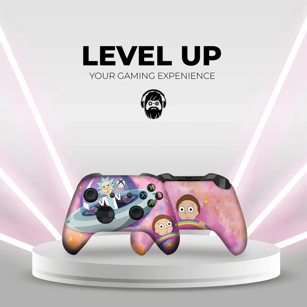 Rick N Morty inspired Xbox Series X Controller