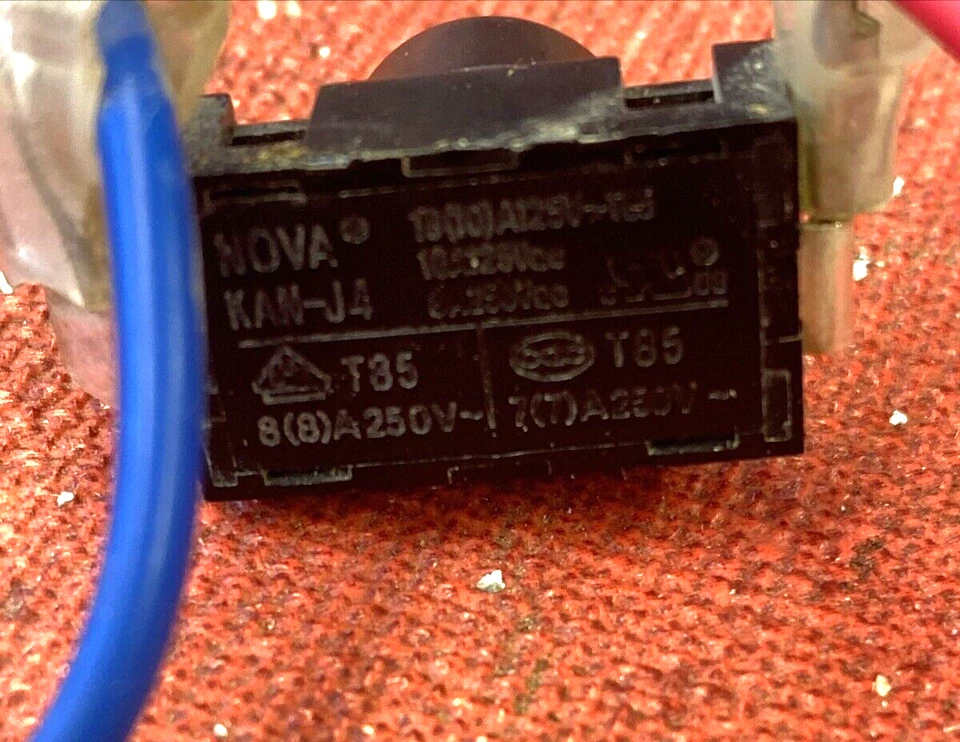 Interruptor de encendido/apagado de aspiradora para mascotas DIRT DEVIL UD70167P Power Max repuesto  Foto 4 de 4